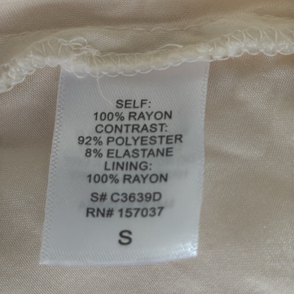 ET CLET Wanderlust Contrast Tie Maxi Dress crinkle gauzy Sz S - Picture 14 of 14